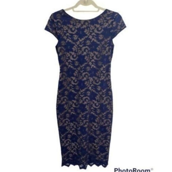 Cato Floral Lace Mini Dress - Picture 4 of 10